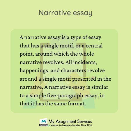 narrative essay help